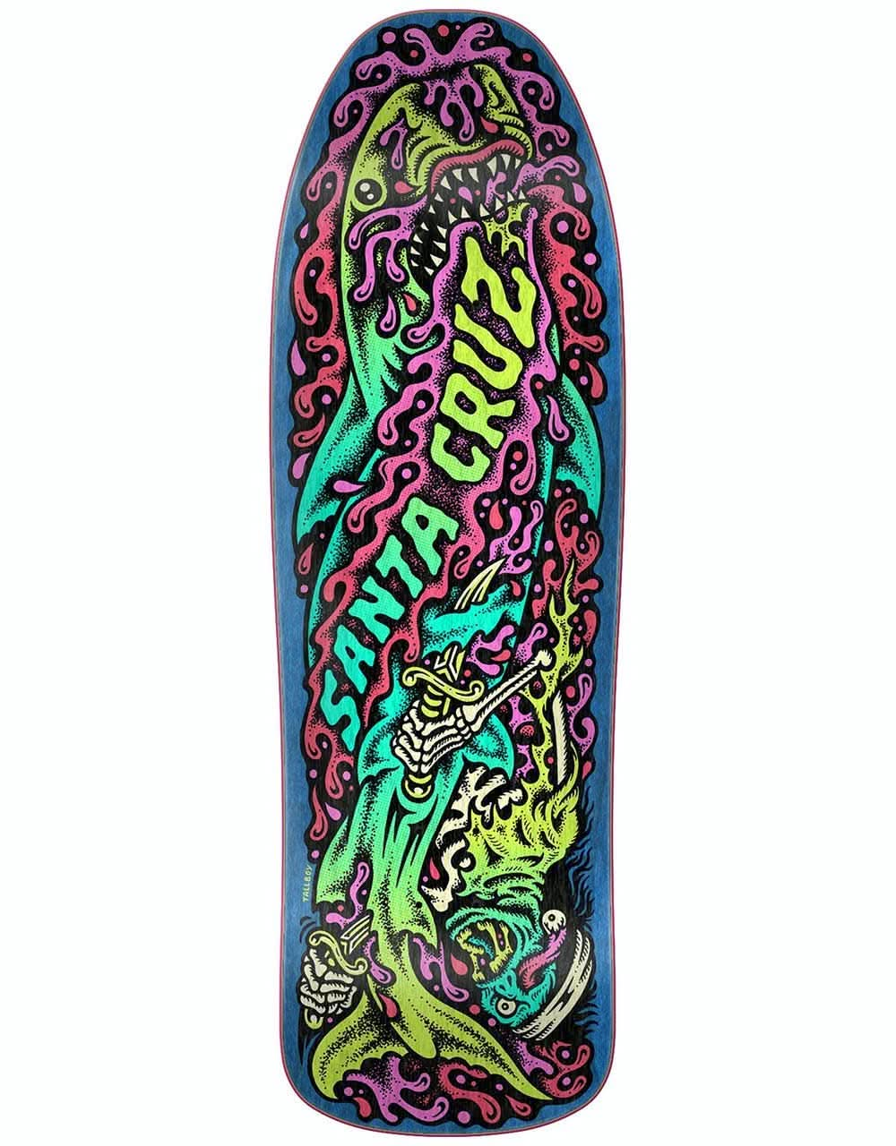 Santa Cruz Sea Brawl Preissue Skateboard Deck - 9.35"