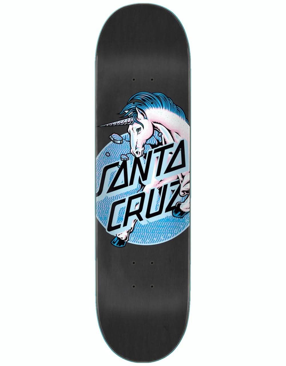 Santa Cruz Unicorn Dot Skateboard Deck - 7.75"