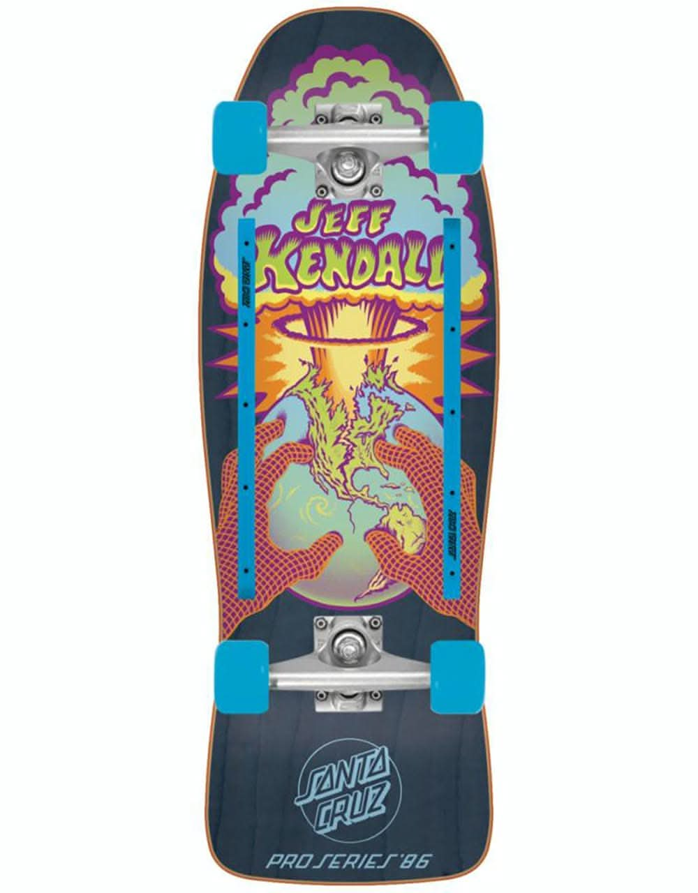 Santa Cruz Kendall End of the World 80s Cruiser - 10" x 29.7"