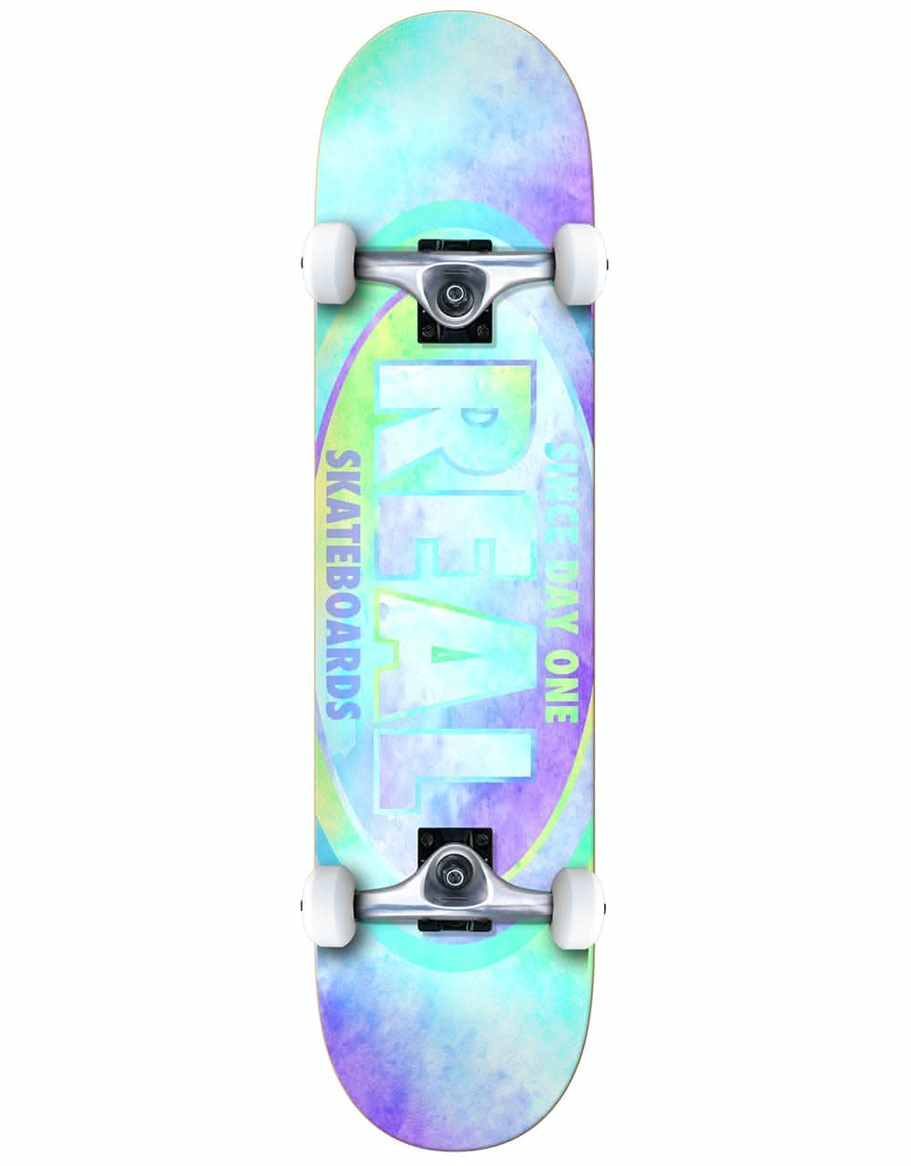 Real Oval Watercolour Complete Skateboard - 7.75"