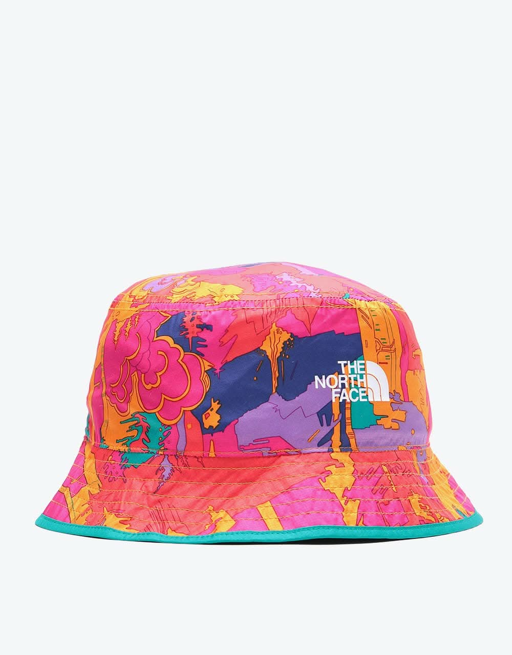 The North Face Sun Stash Bucket Hat - Mr. Pink New Dimensions Print