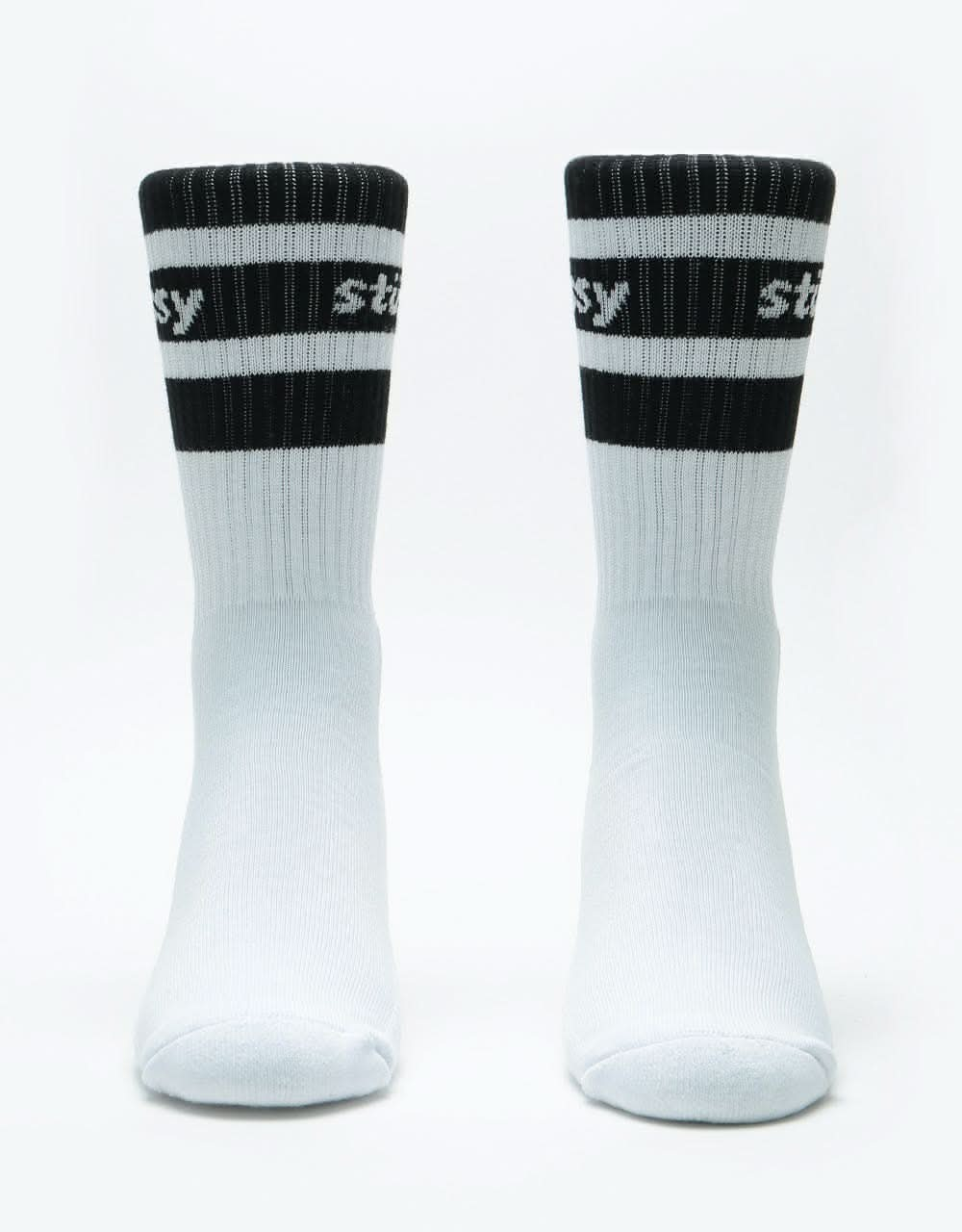 St&#252;ssy Sport Crew Socks - White