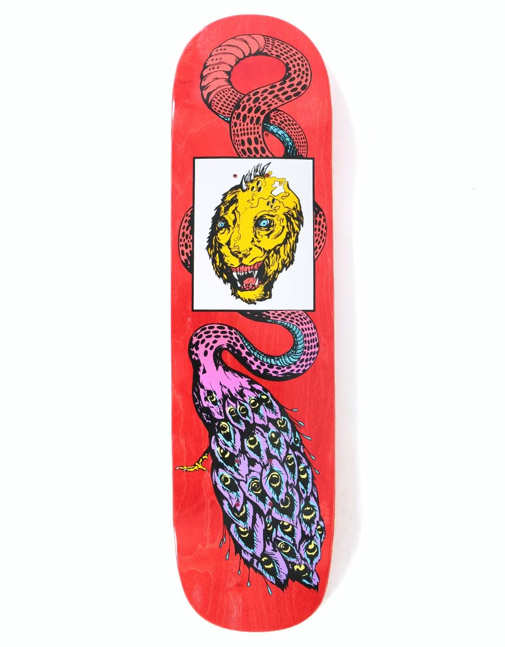 Welcome Glam Dragon on Bunyip Mid Skateboard Deck - 8.25"