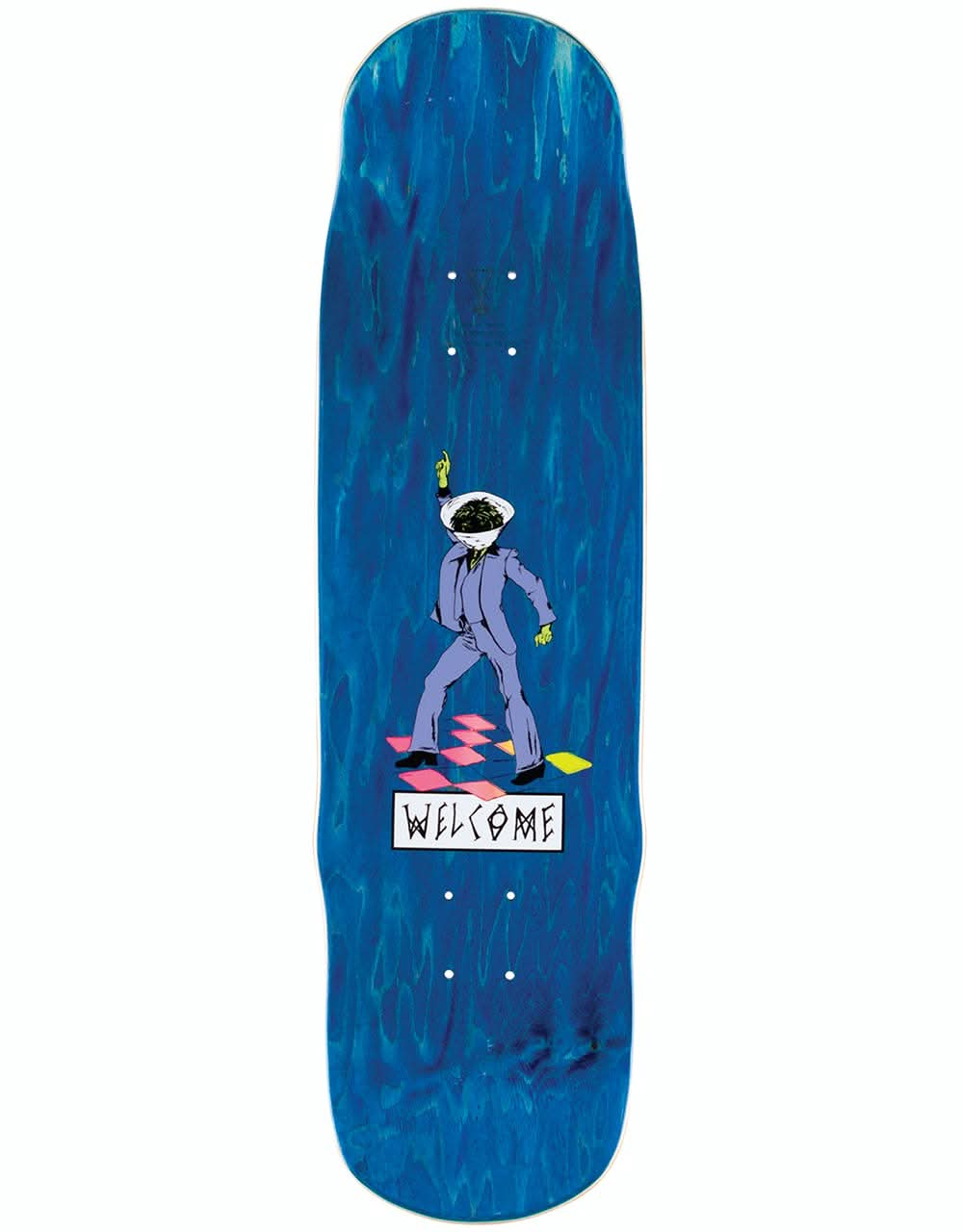 Welcome Vargas Maligno on Effigy Skateboard Deck - 8.8"