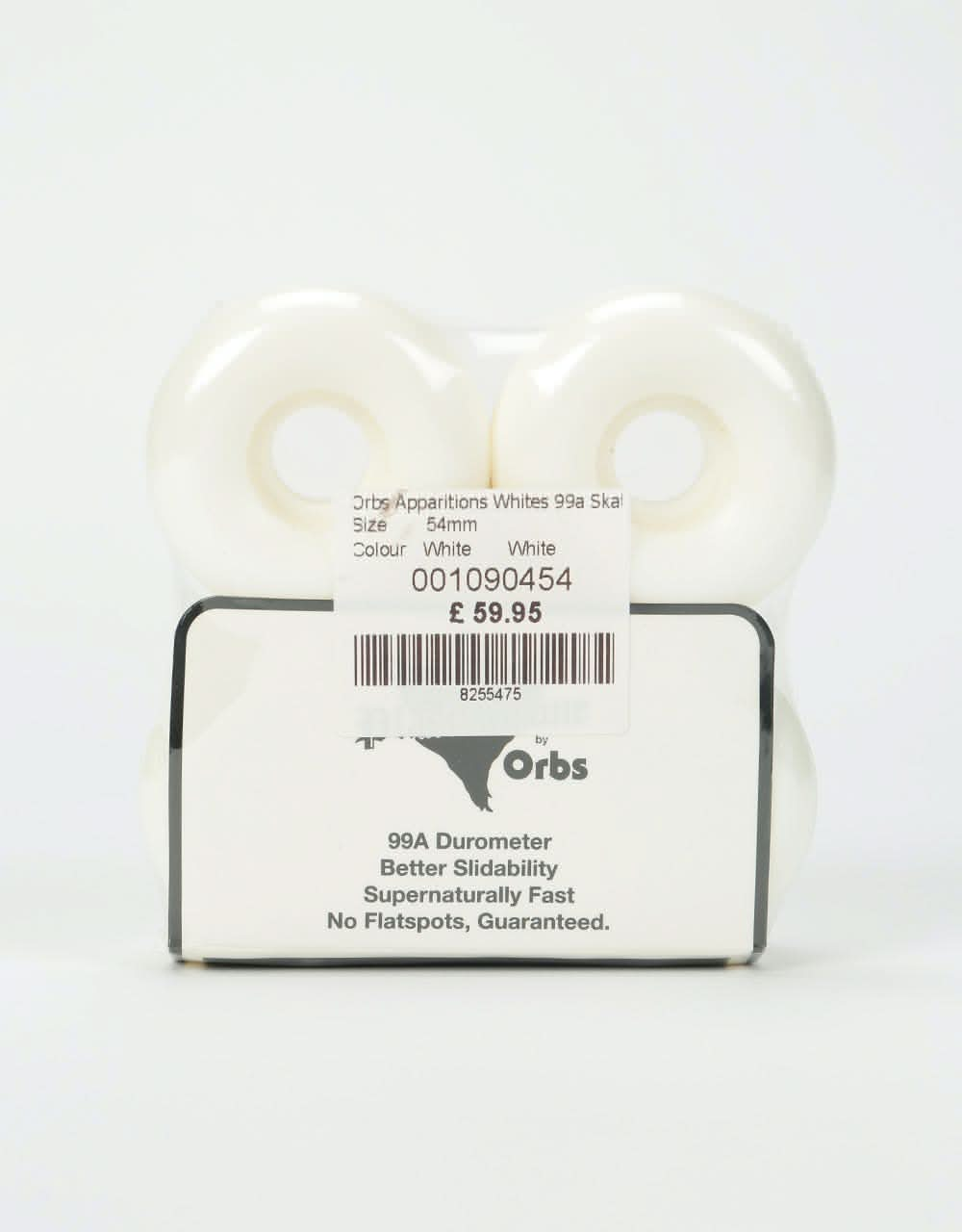 Orbs Apparitions Whites 99a Skateboard Wheel - 54mm