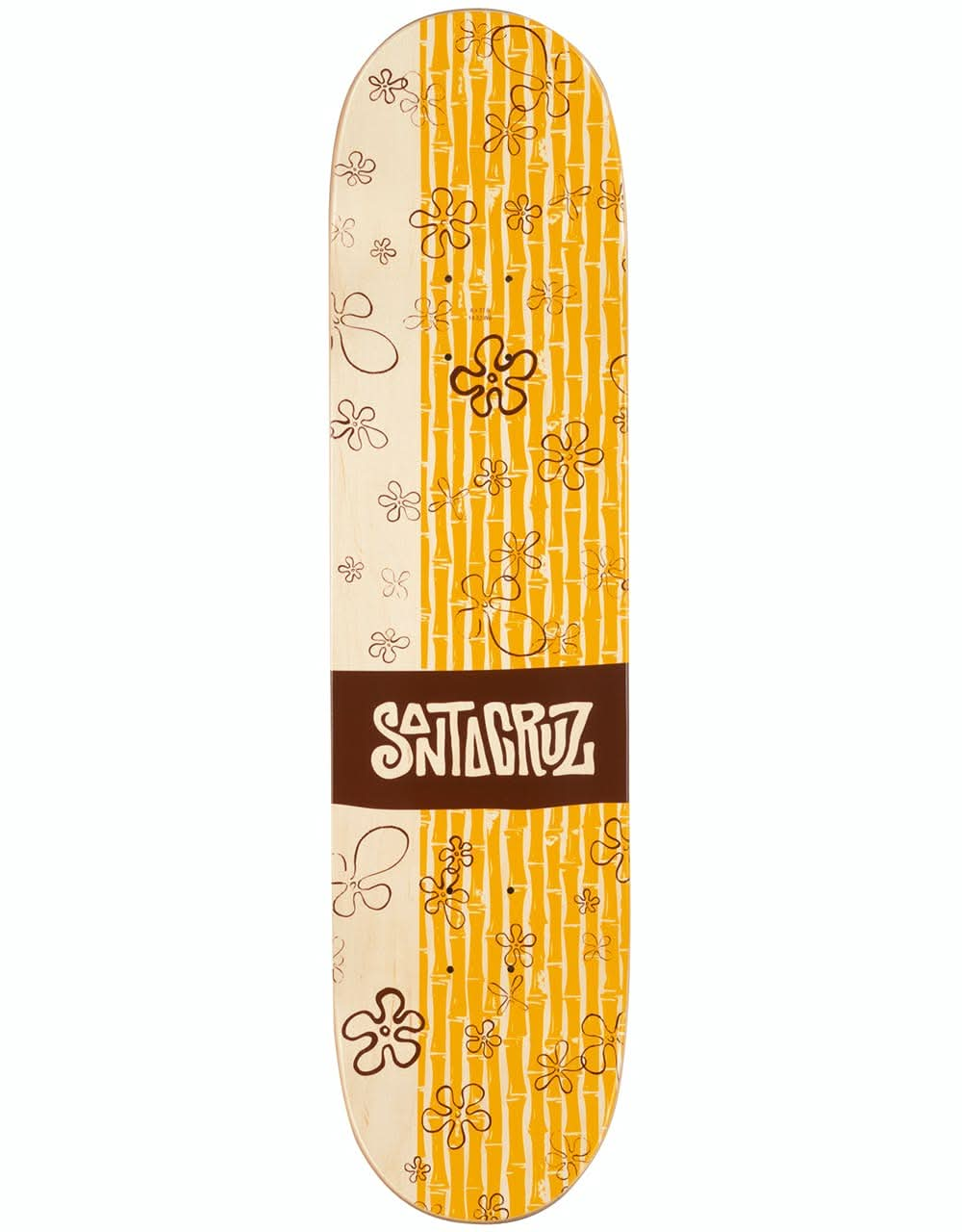 Santa Cruz x SpongeBob Krabby Patties Skateboard Deck - 8"