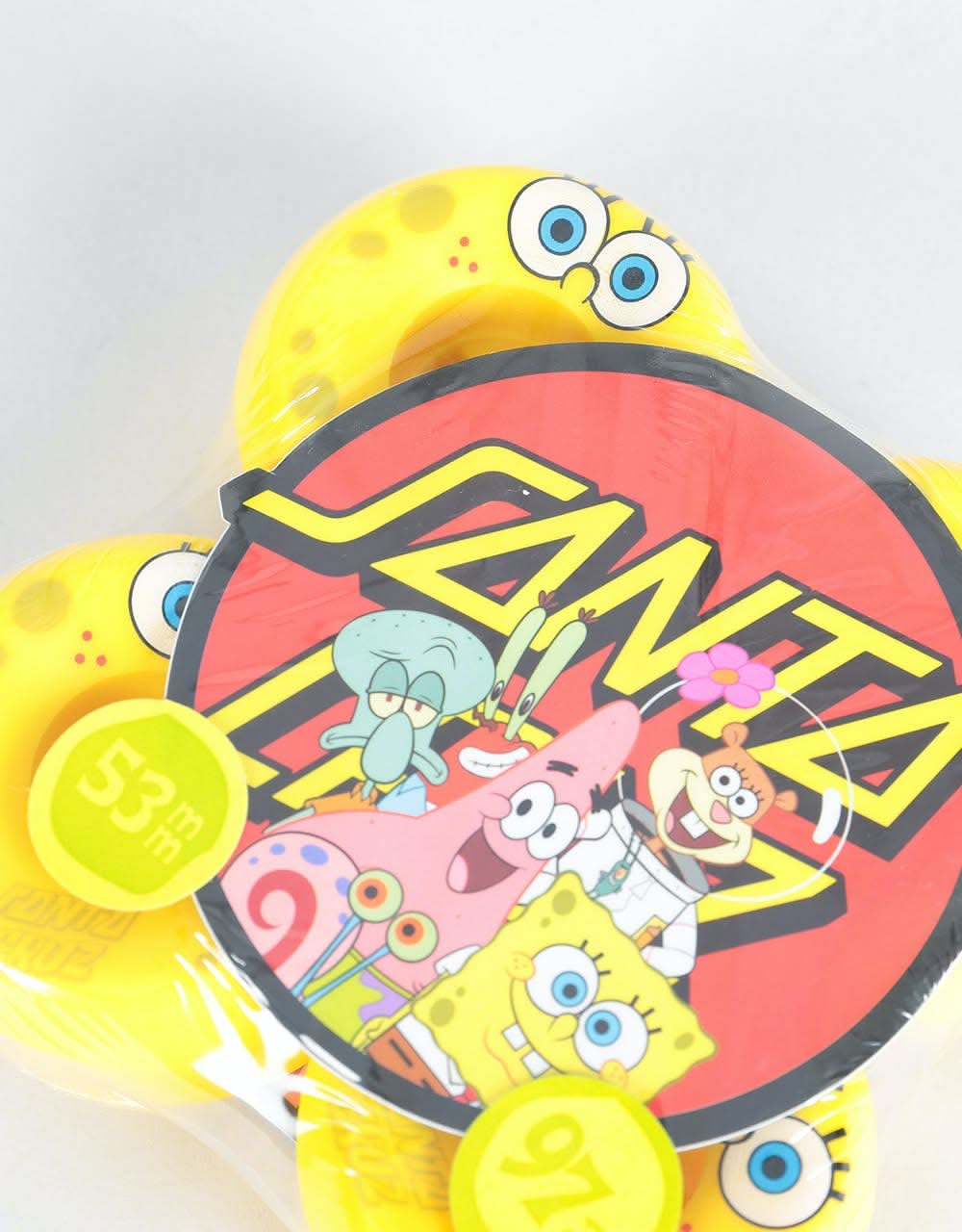 Santa Cruz x SpongeBob SpongeBob Face 97a Skateboard Wheel - 53mm