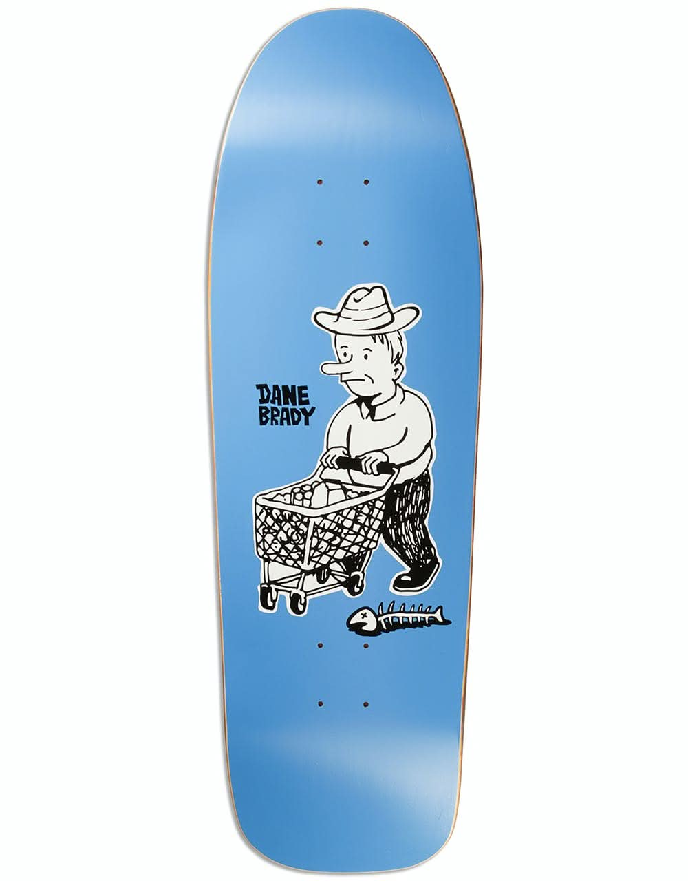 Polar Brady Shopping Spree Skateboard Deck - DANE 1 Shape 9.75" (inc Wheel Wells)