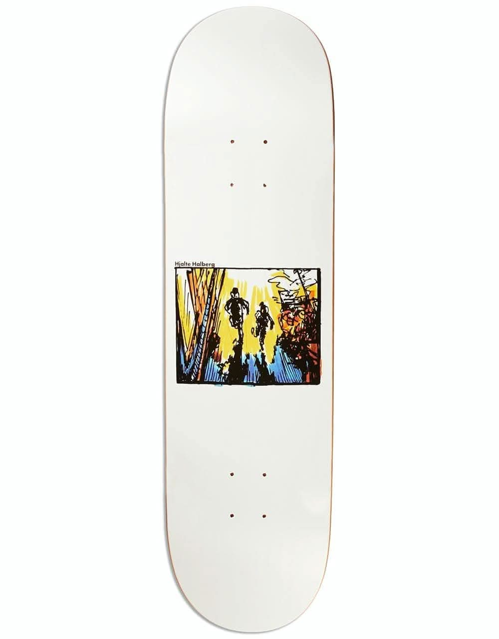 Polar Halberg Run Away Skateboard Deck - 8.25"