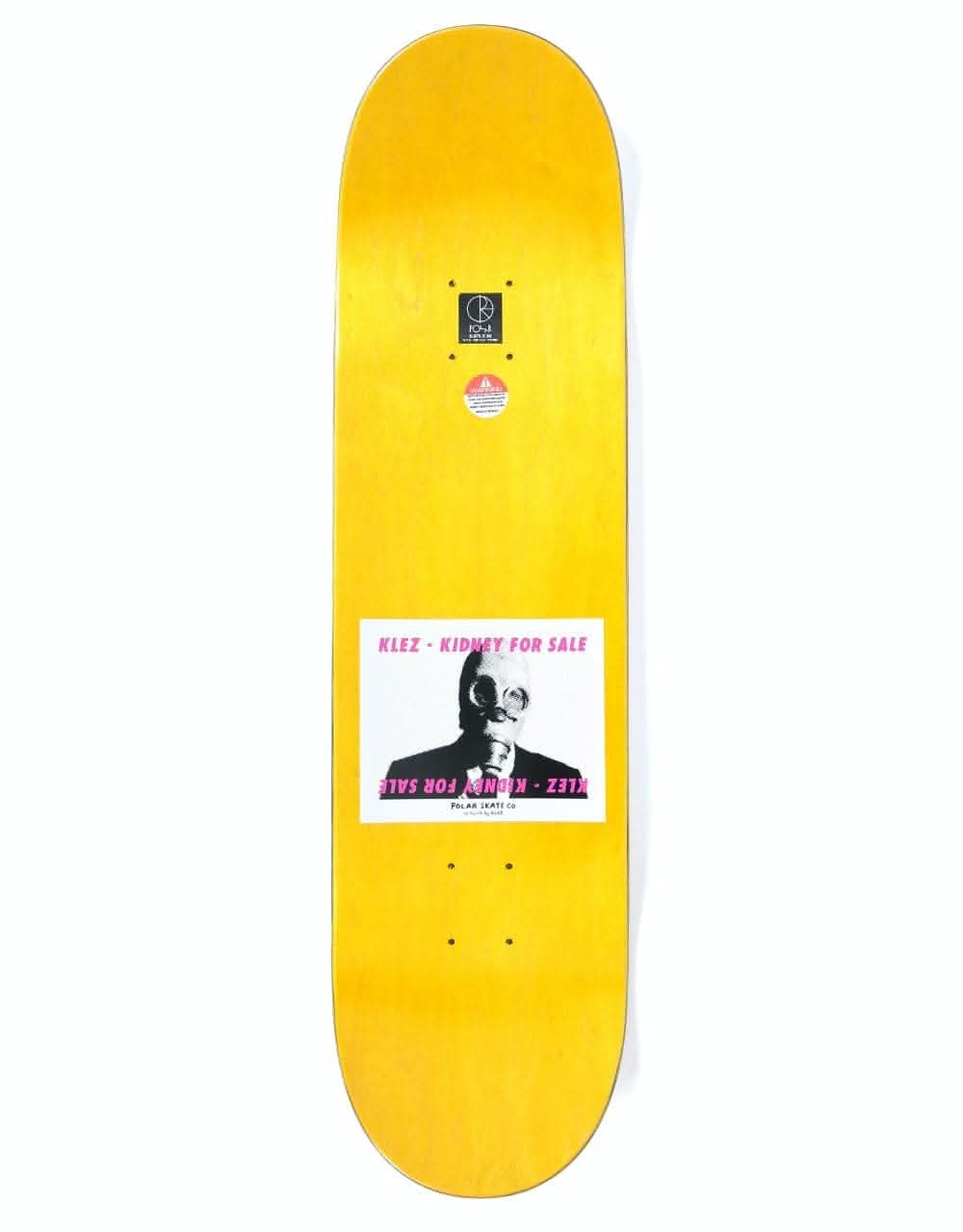 Polar Klez Kidney For Sale Skateboard Deck - 8.38"