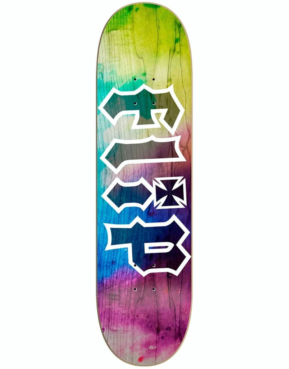 Flip HKD Tie Dye Skateboard Deck - 8"