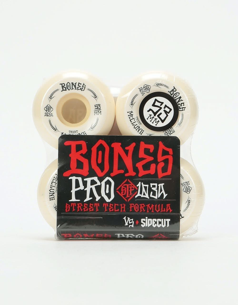 Bones McClung Oats Sidecut V5 STF Skateboard Wheel - 53mm