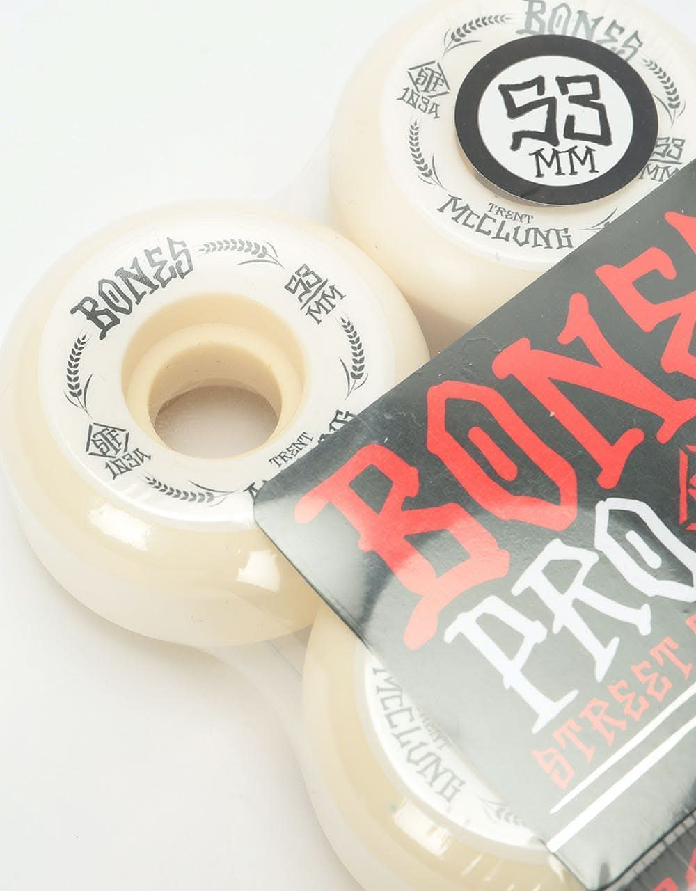 Bones McClung Oats Sidecut V5 STF Skateboard Wheel - 53mm