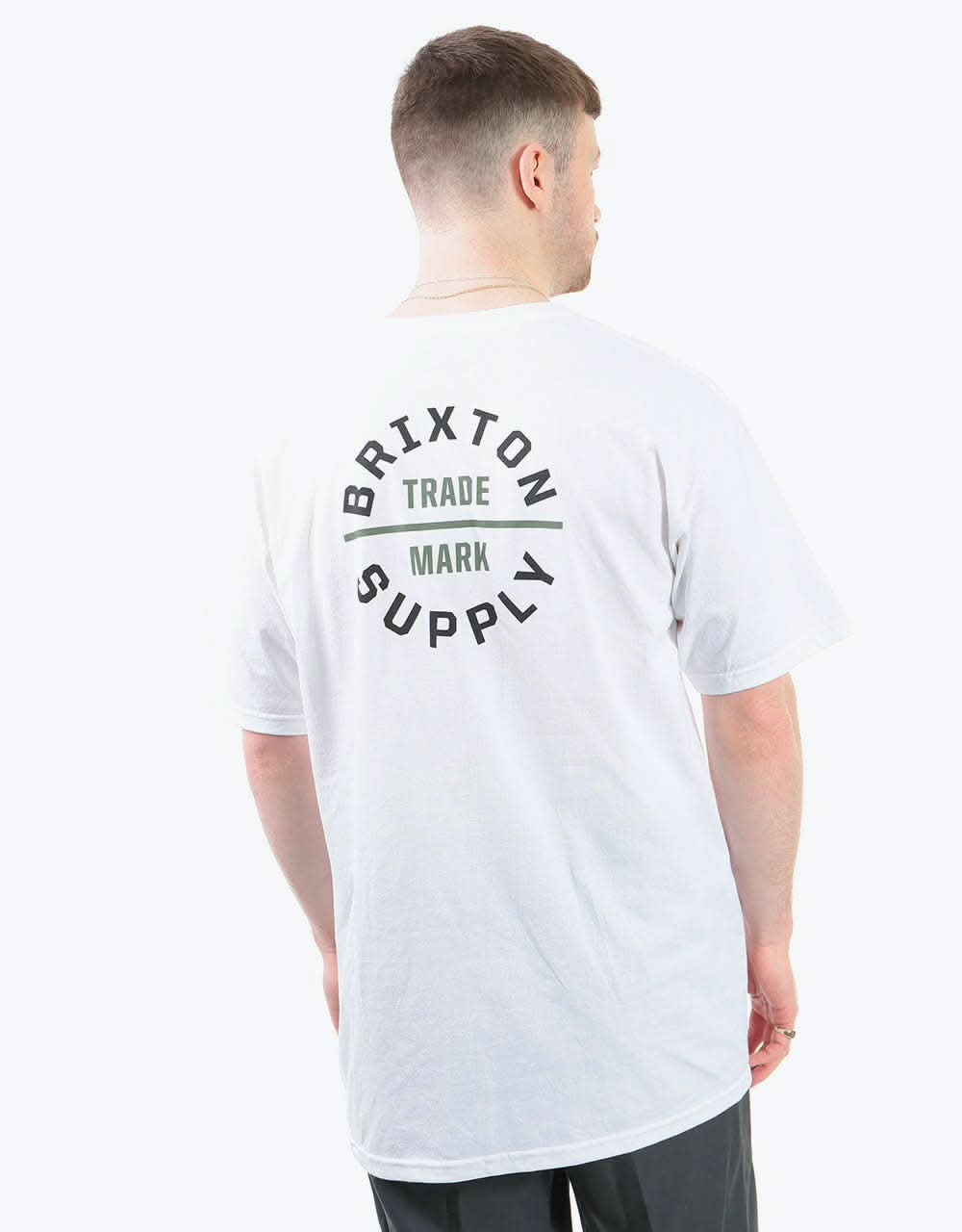 Brixton Oath V T-Shirt - White