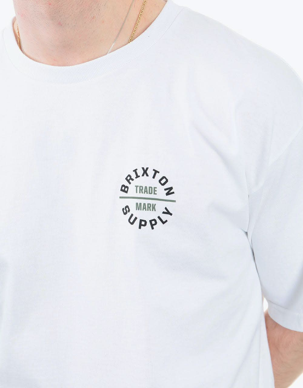 Brixton Oath V T-Shirt - White