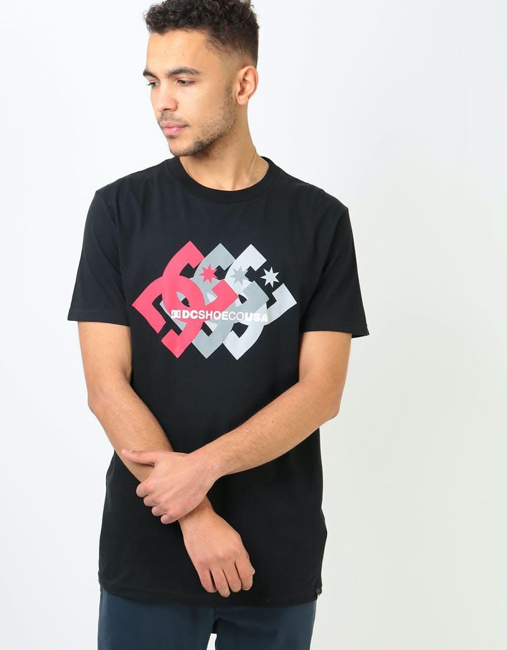 DC Logo Ballad T-Shirt - Black