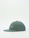 Butter Stitch 6 Panel Cap - Spruce