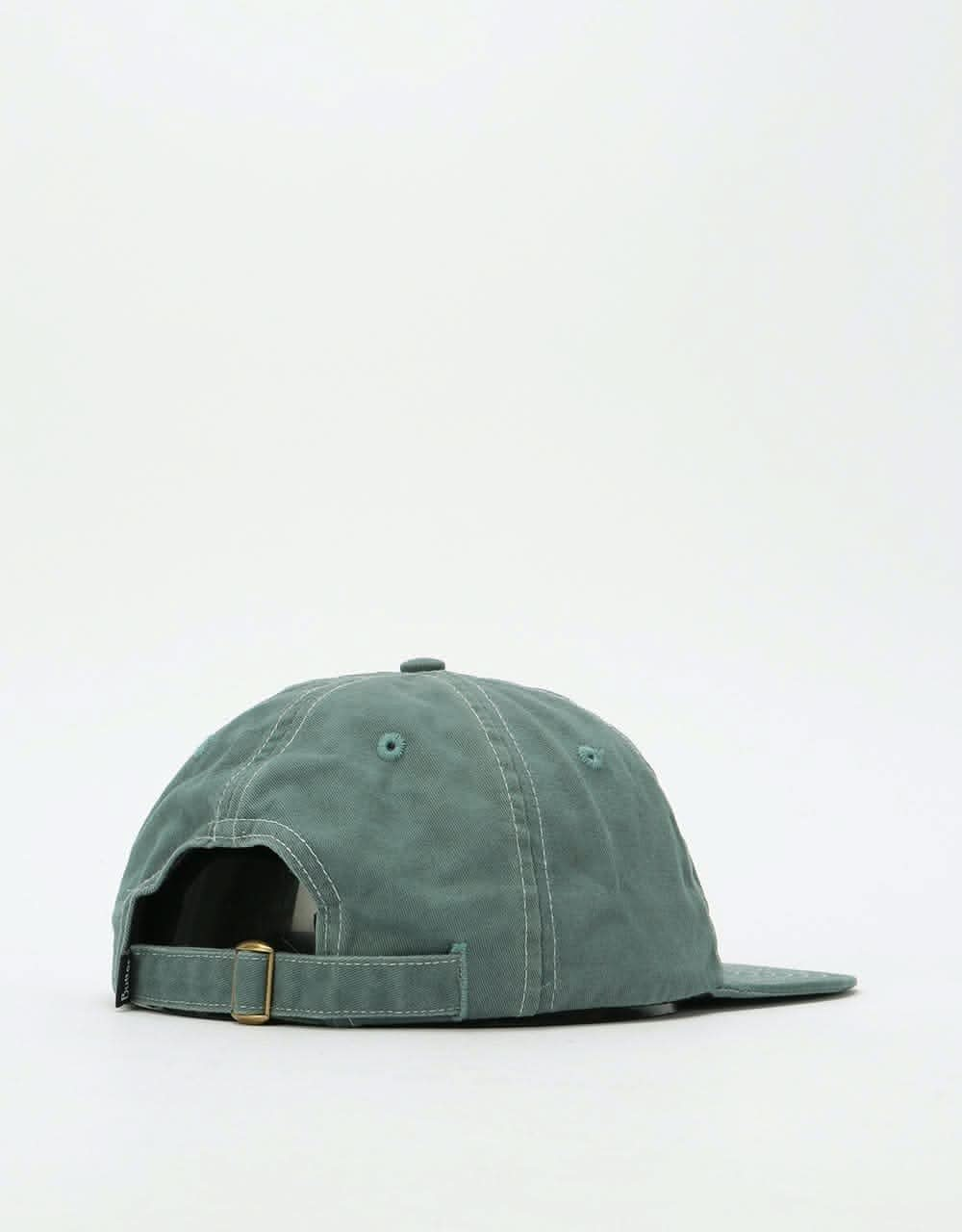 Butter Stitch 6 Panel Cap - Spruce