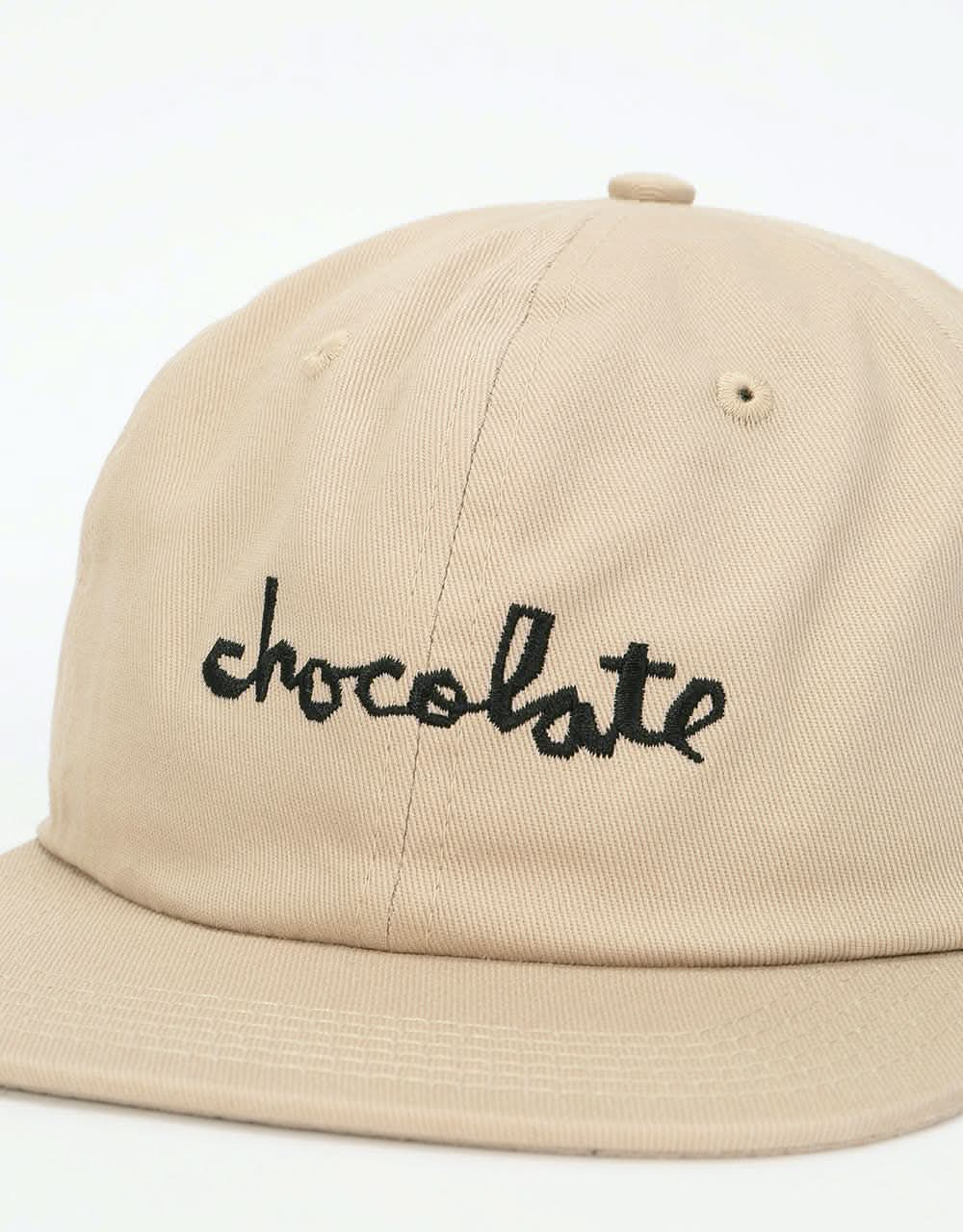 Chocolate Chunk Strapback 6 Panel Cap - Grey