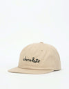 Chocolate Chunk Strapback 6 Panel Cap - Grey