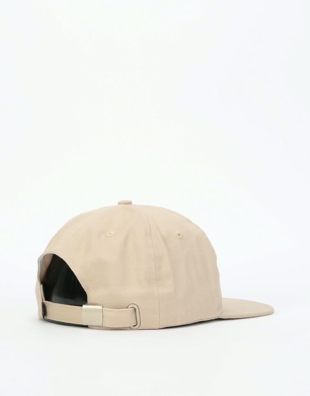 Chocolate Chunk Strapback 6 Panel Cap - Grey