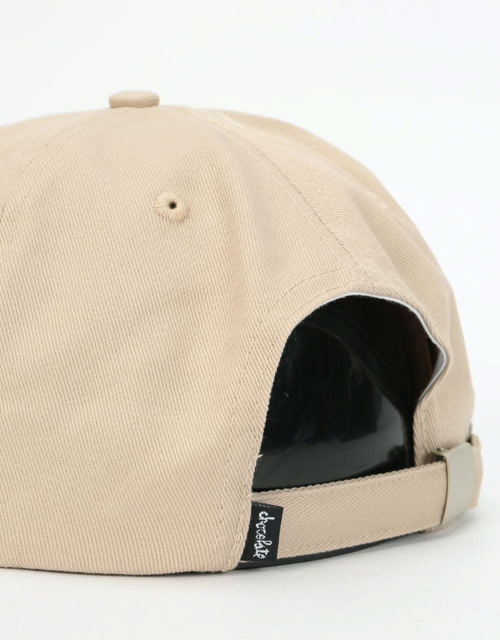 Chocolate Chunk Strapback 6 Panel Cap - Grey