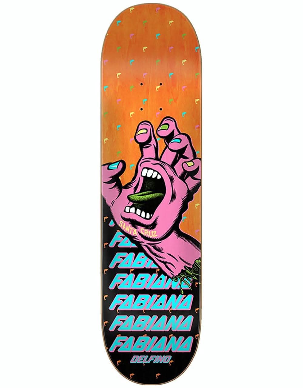 Santa Cruz Fabiana Hand Skateboard Deck - 8.37"