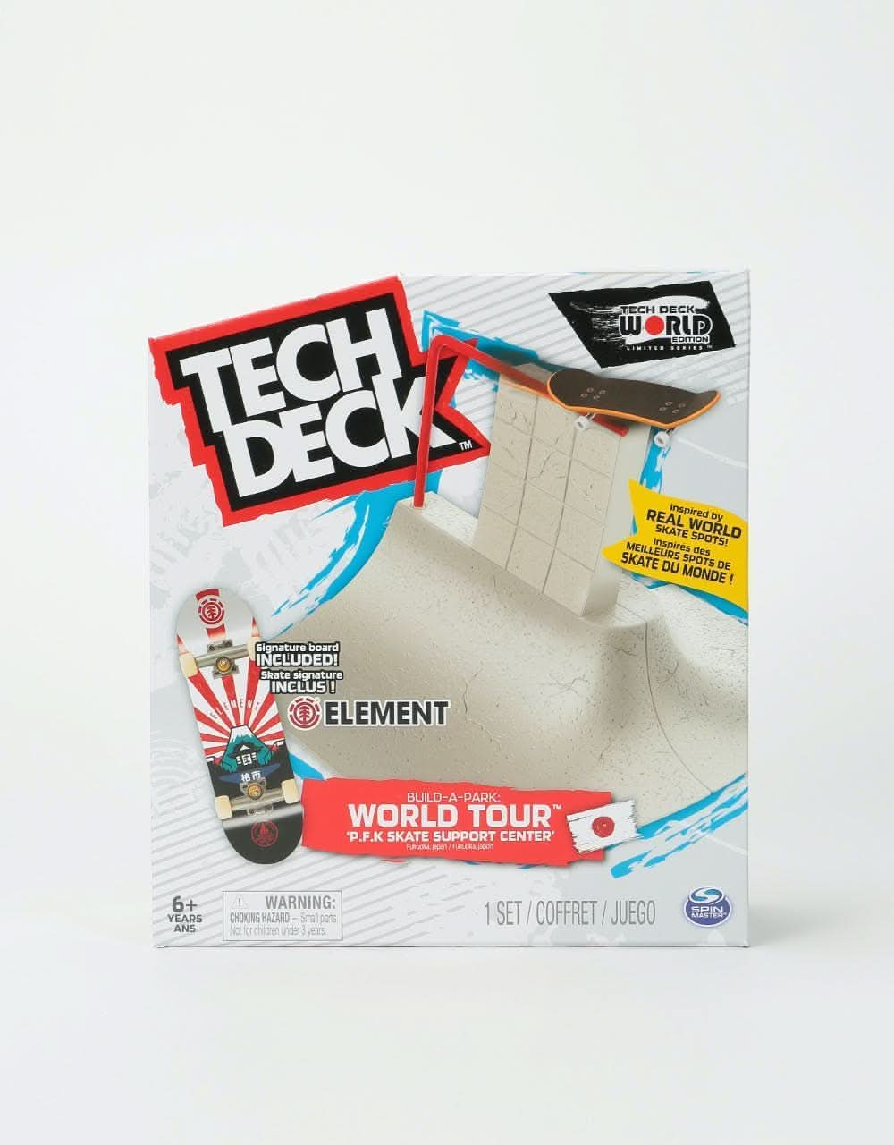 Tech Deck Fingerboard World Tour - P.F.K Skate Support Centre