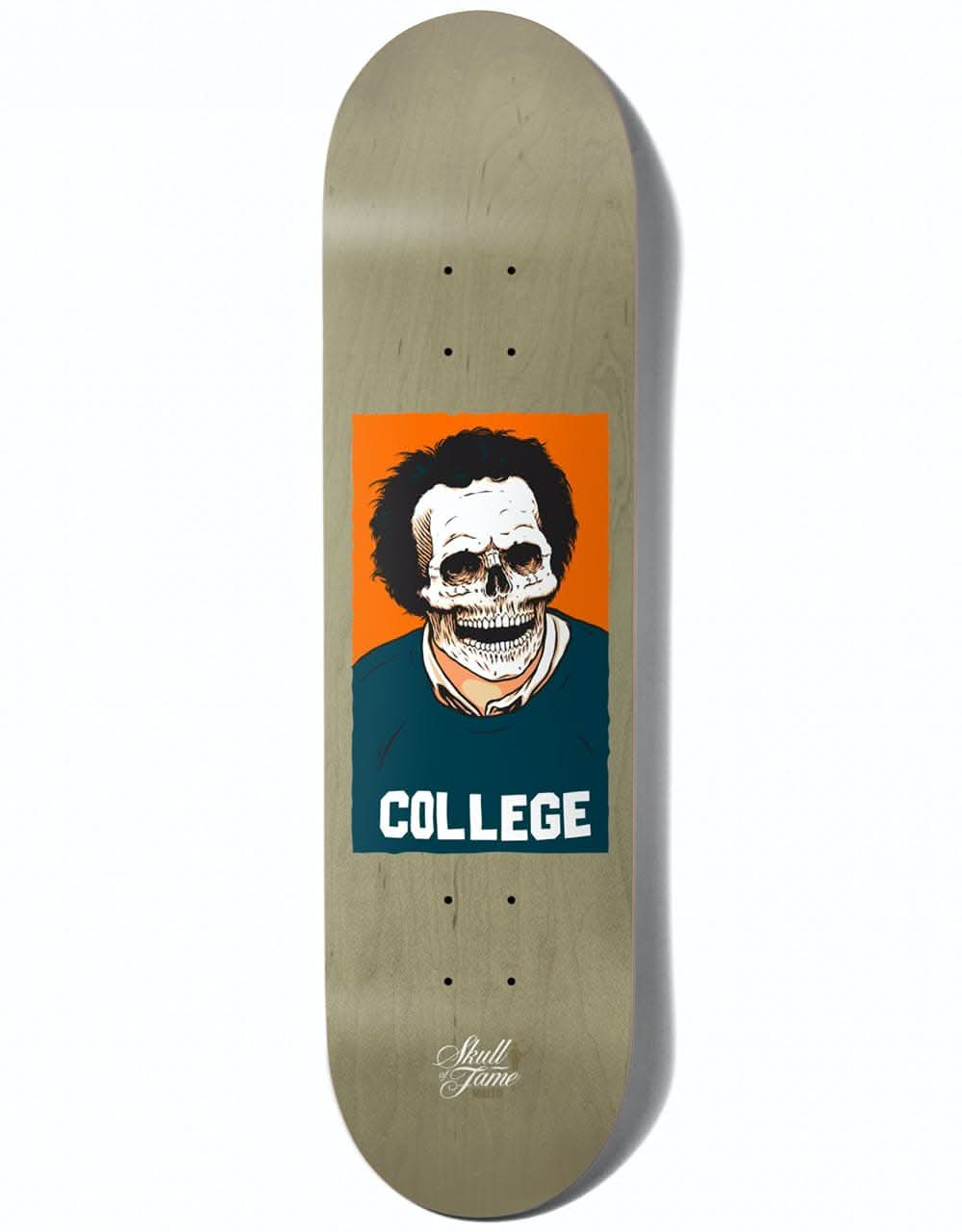 Girl x Sean Cliver Malto Skull of Fame Skateboard Deck - 8.25"