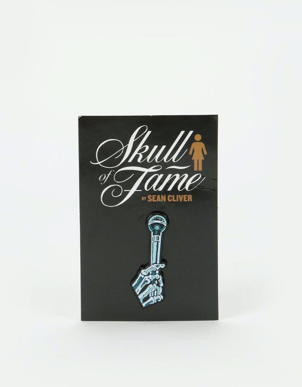 Girl x Sean Cliver Skull of Fame Enamel Pin