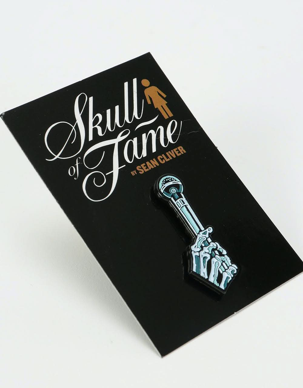 Girl x Sean Cliver Skull of Fame Enamel Pin