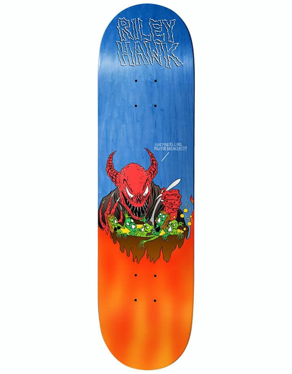 Baker Hawk Sorcery Survival Skateboard Deck - 8"