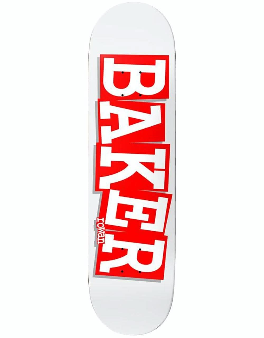 Baker Rowan Ribbon Name Skateboard Deck - 8.125"