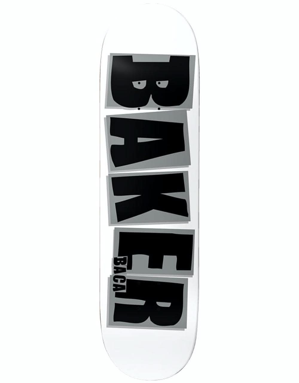 Baker Baca Brand Name Skateboard Deck - 8"