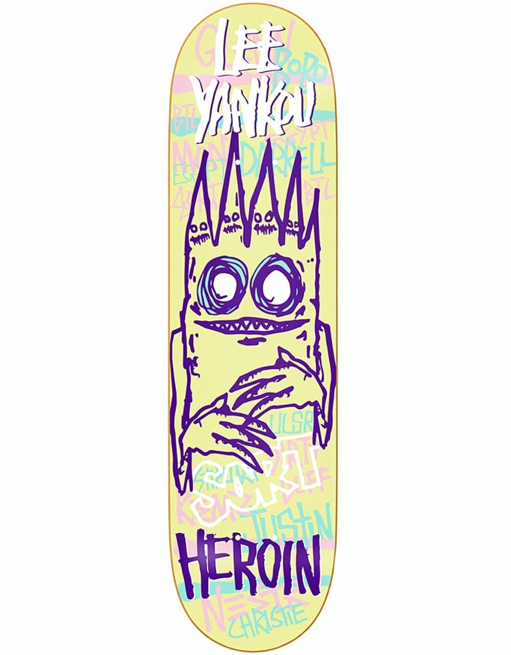 Heroin Yankou Imp 3 Skateboard Deck - 8.25"