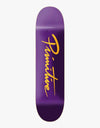 Primitive Nuevo Script Skateboard Deck - 8.25"