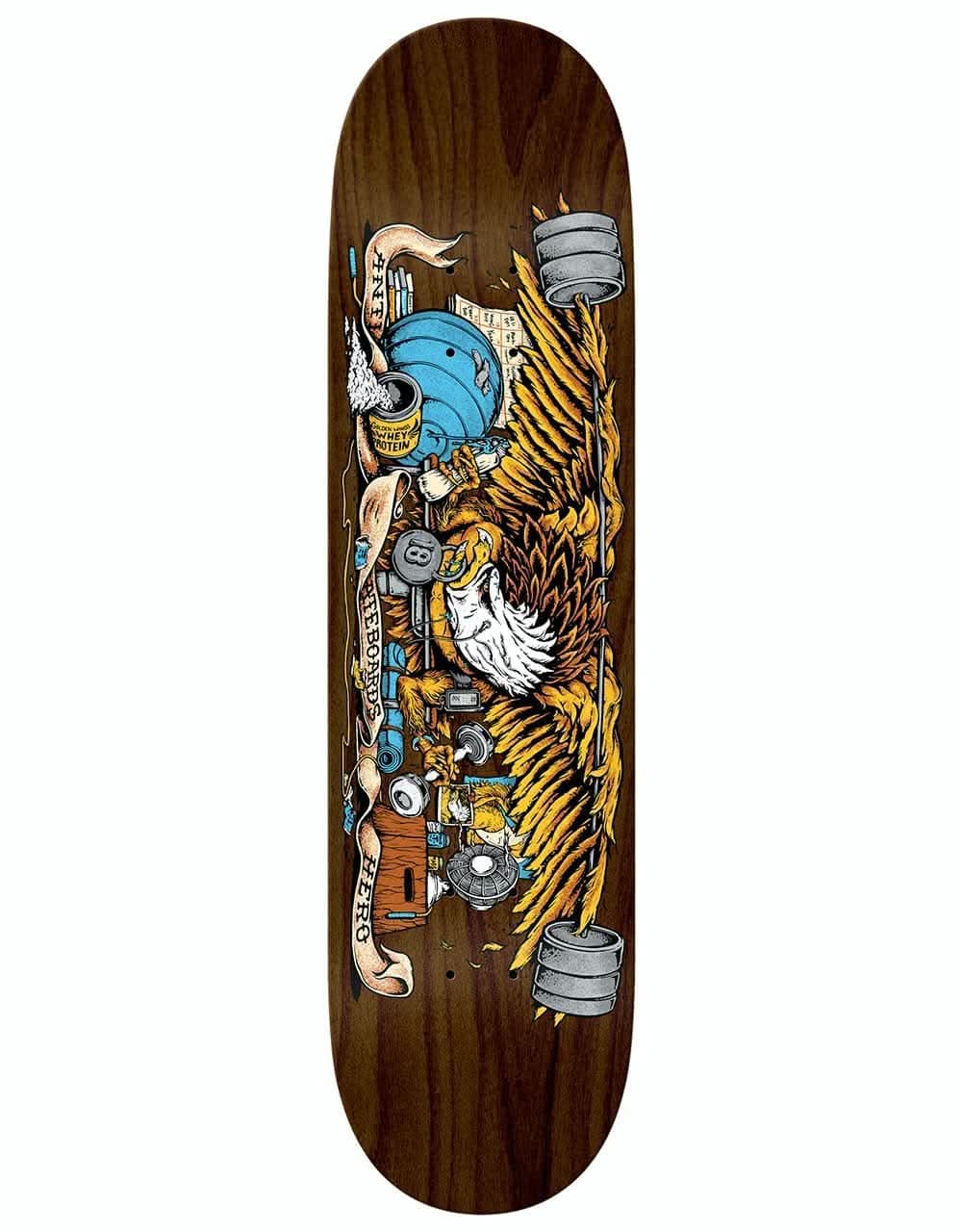 Anti Hero Pumping Feathers Skateboard Deck - 9"