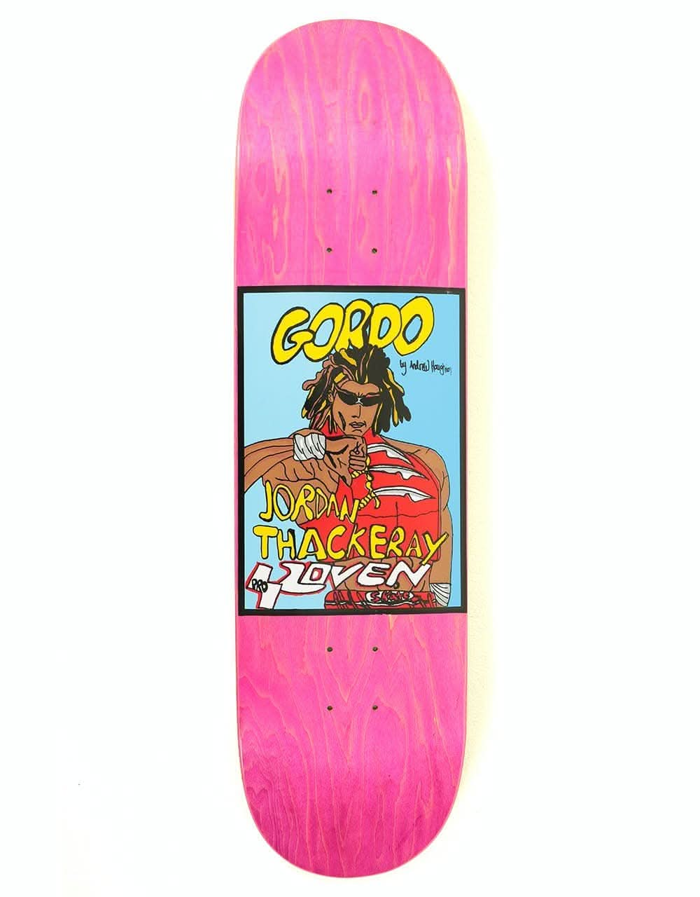 Lovenskate Thackeray Gordo Skateboard Deck - 8.5"