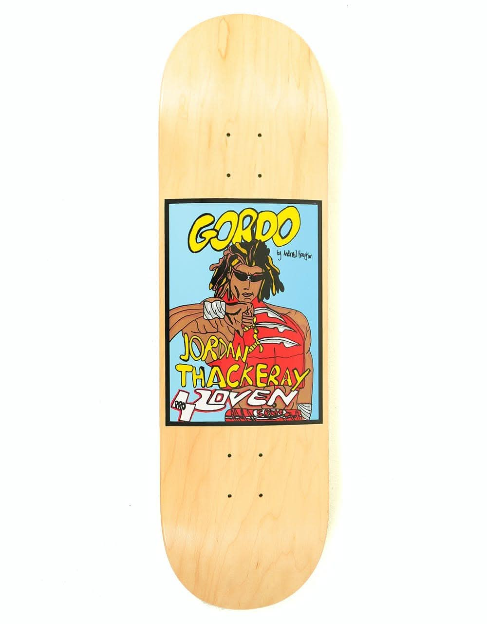 Lovenskate Thackeray Gordo Skateboard Deck - 8.8"