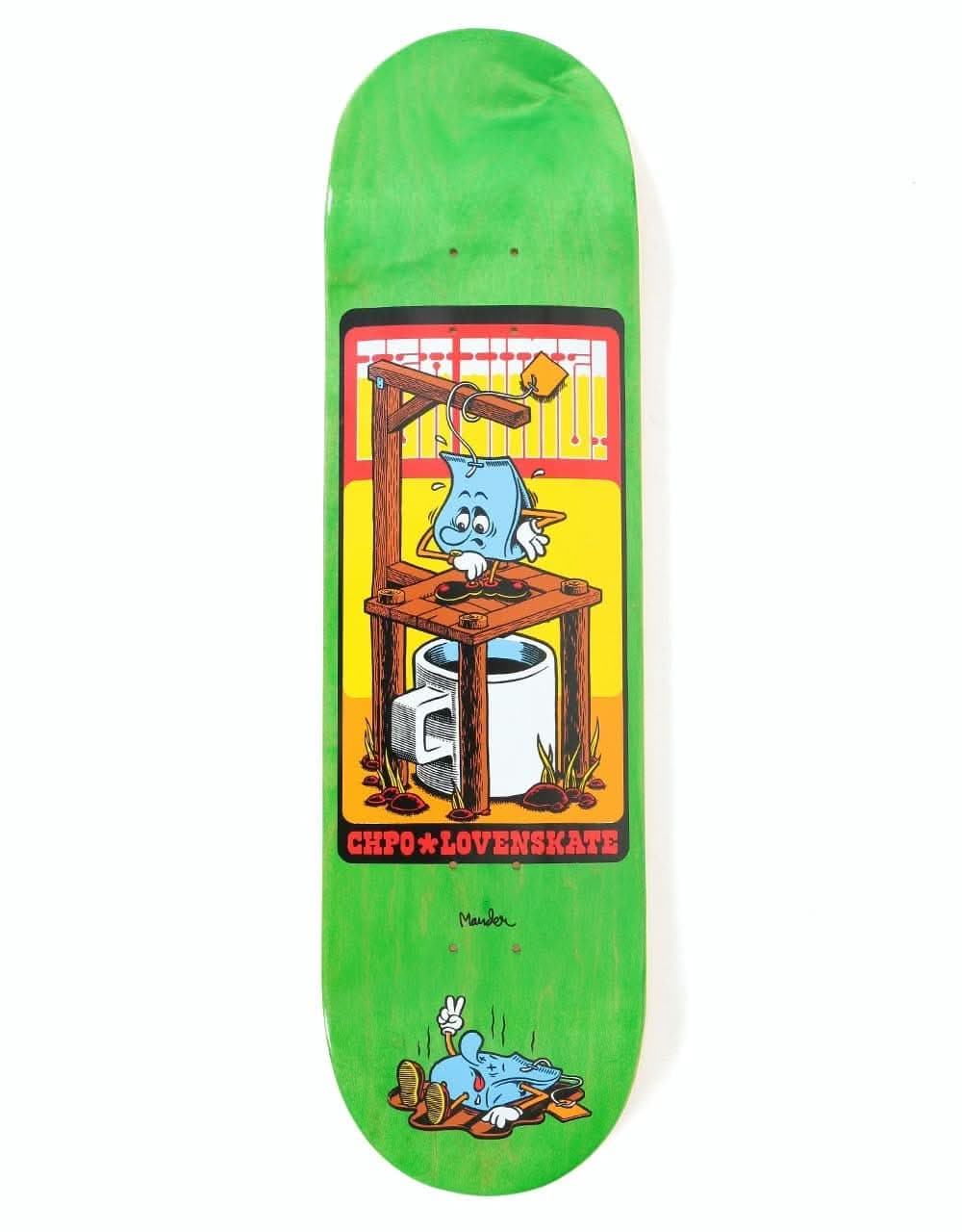 Lovenskate x CHPO Tea Time Skateboard Deck - 8.5" (w/ Free Beanie)