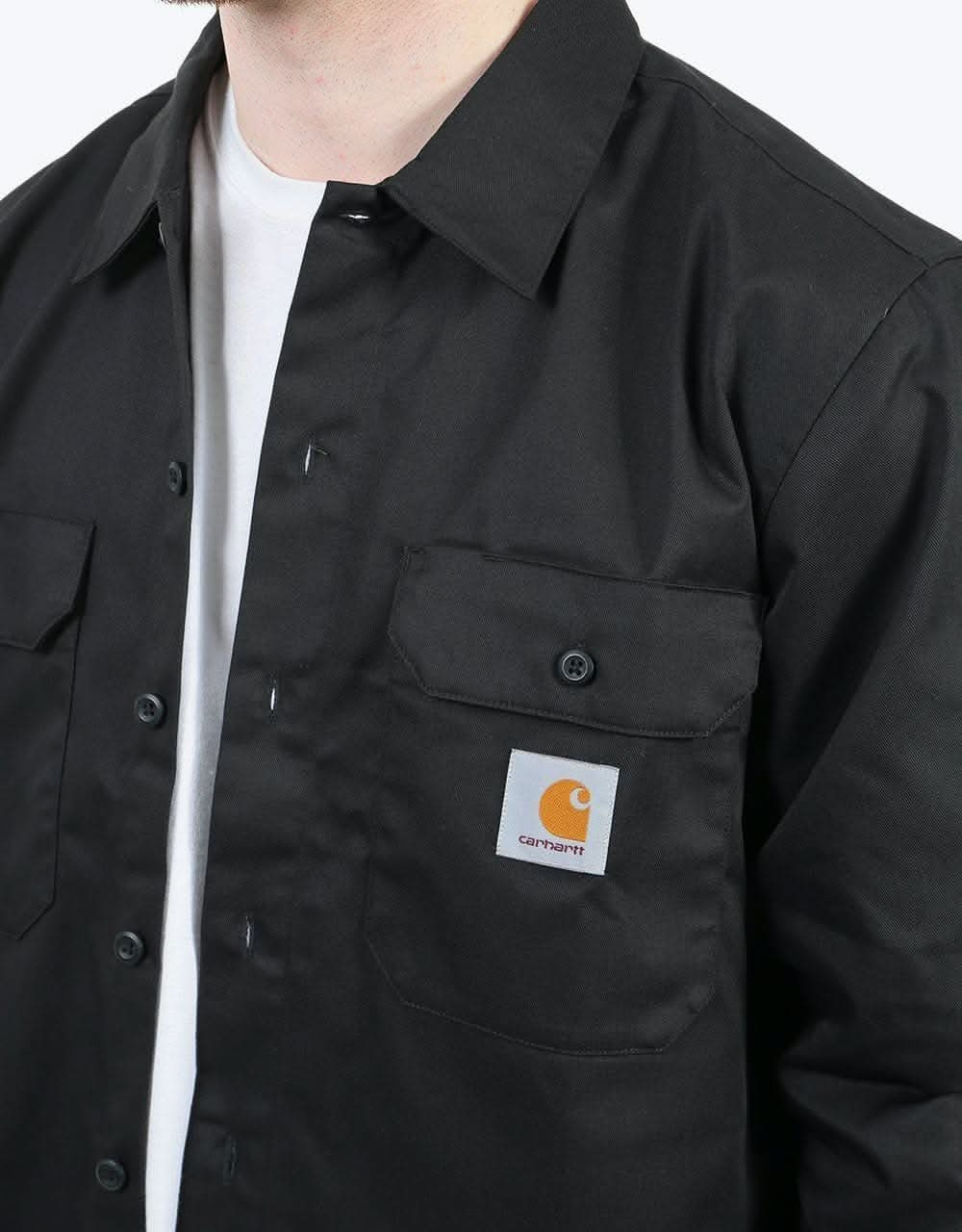 Carhartt WIP L/S Master Shirt - Black