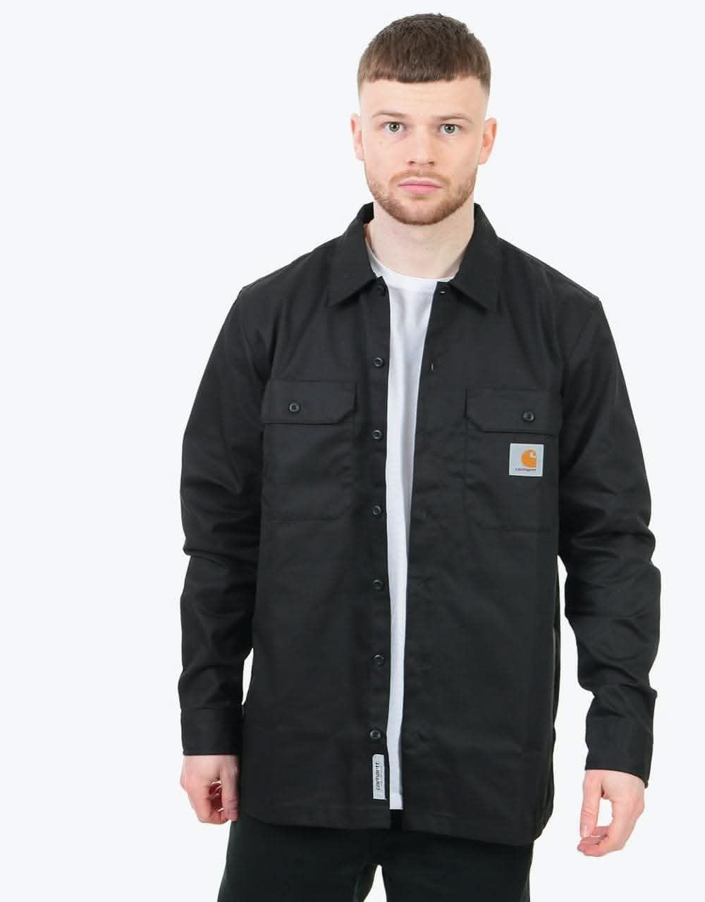 Carhartt WIP L/S Master Shirt - Black