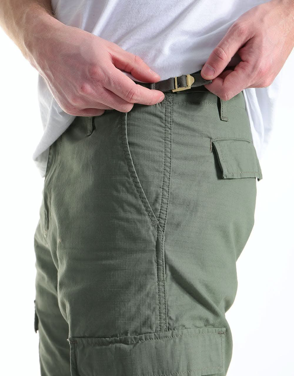 Carhartt WIP Aviation Pant - Dollar Green (Rinsed)