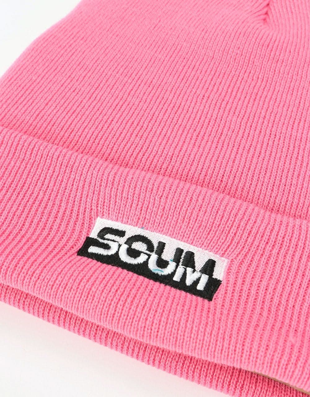 Scum Logo Beanie - Pink