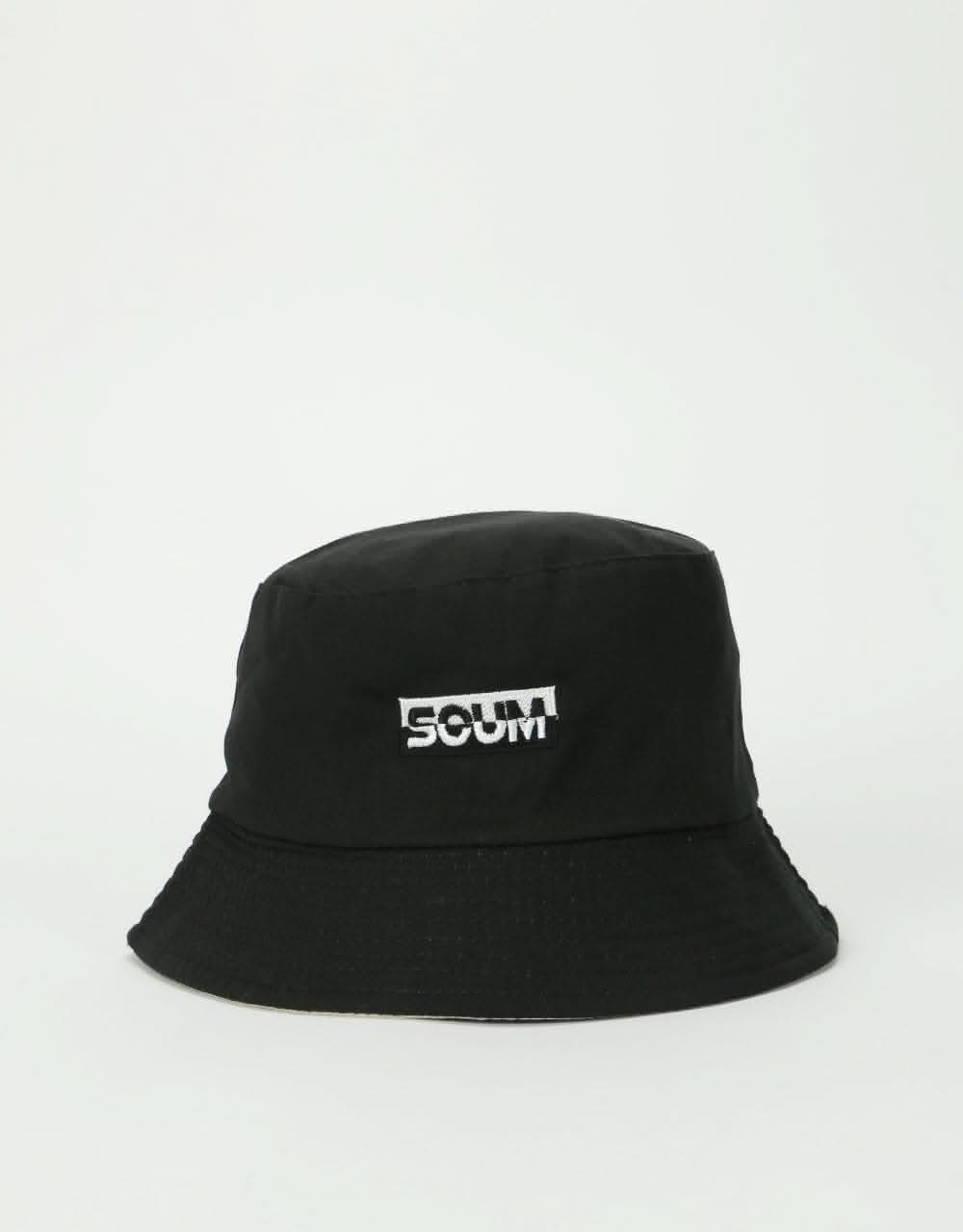 Scum Logo Bucket Hat - Black