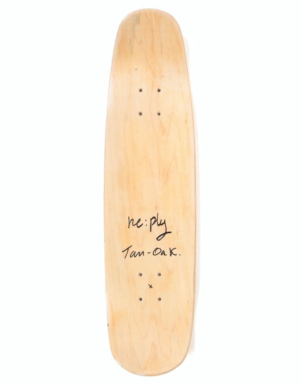 re:ply Tanoak Classic Colon Skateboard Deck - 8"