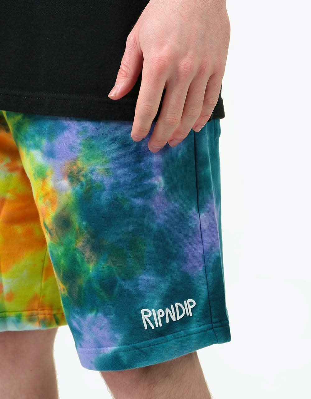 RIPNDIP Peek A Nerm Tie Dye Shorts - Multi