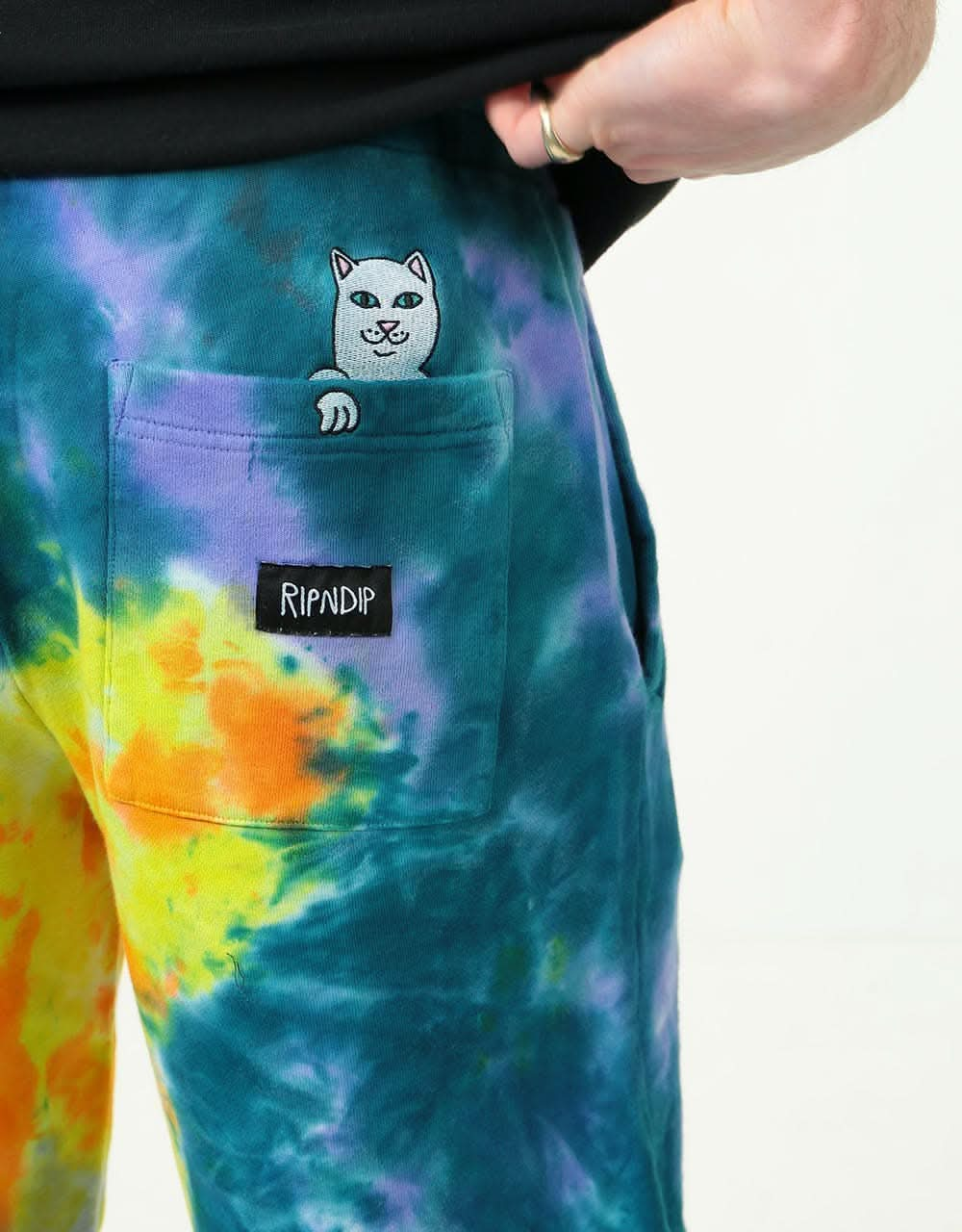 RIPNDIP Peek A Nerm Tie Dye Shorts - Multi