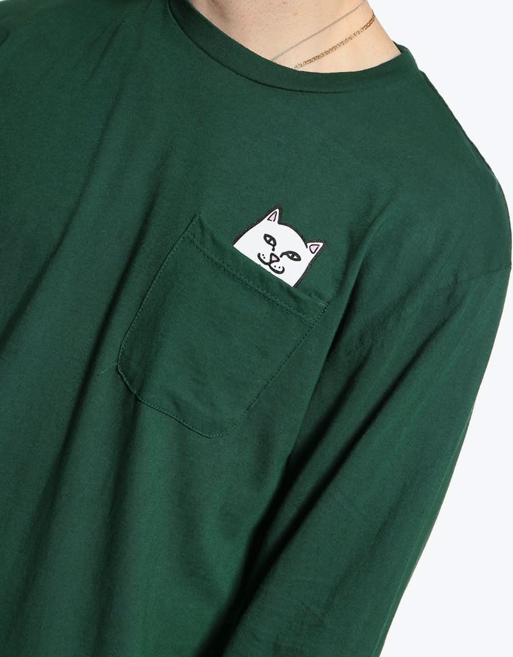 RIPNDIP Lord Nermal L/S T-Shirt -  Hunter