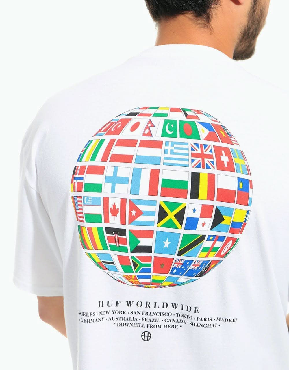 HUF Global Wave T-Shirt - White